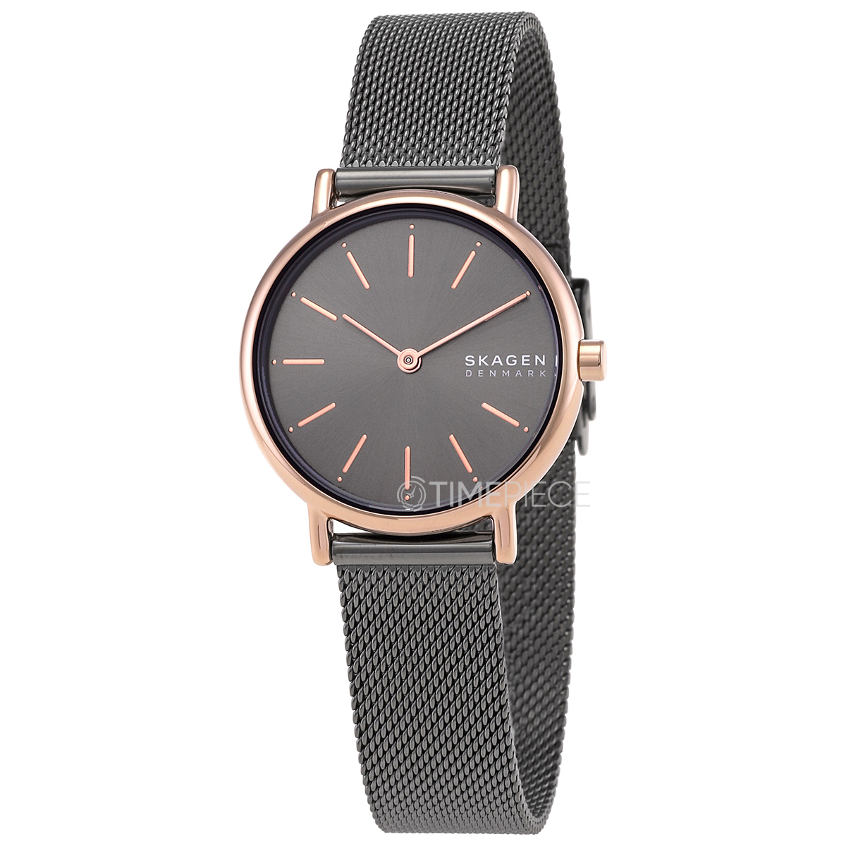 Skagen Signatur Lille Quartz Charcoal Dial Ladies Watch SKW2996