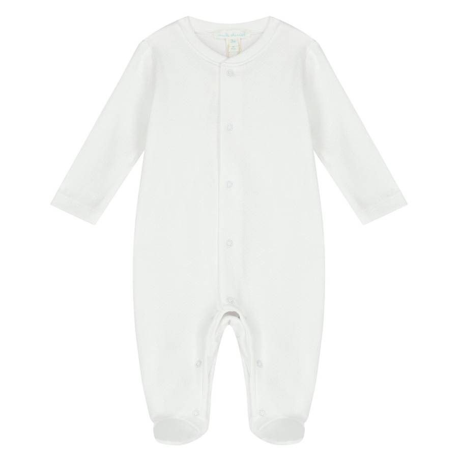 Marie Chantal Infant Pointelle Angel Wings Babygrow