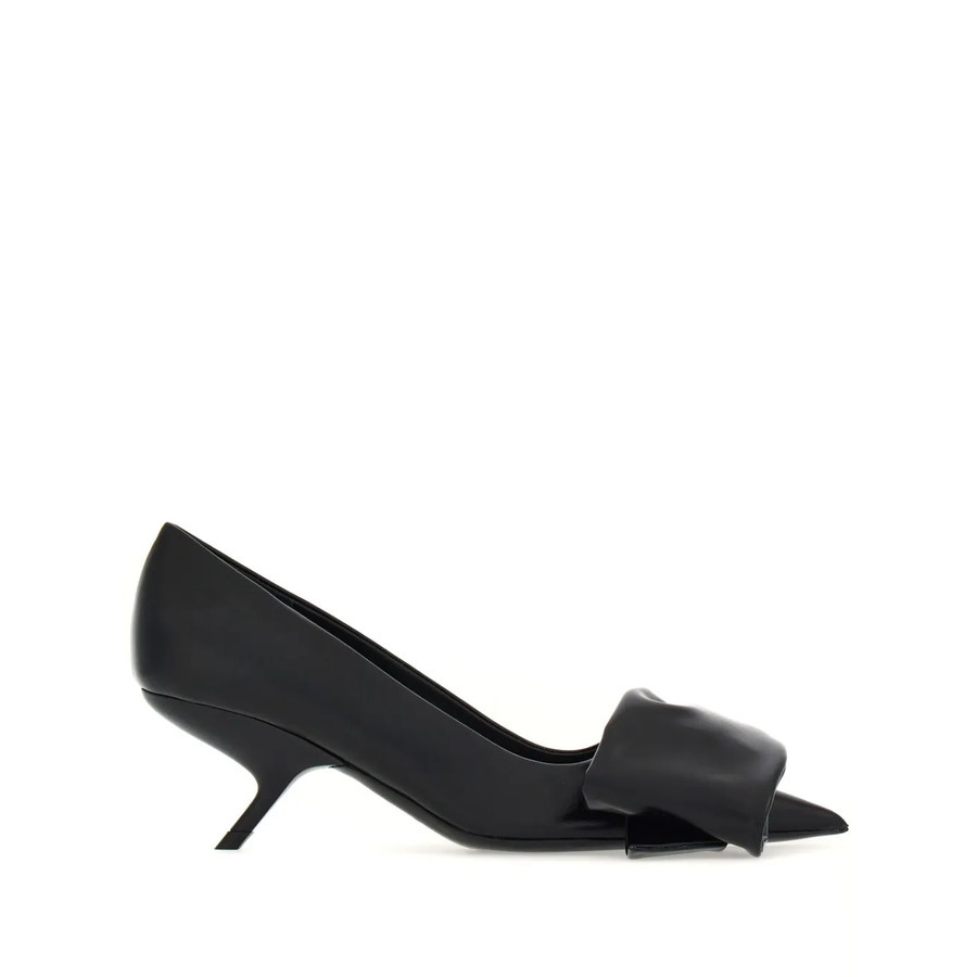 Ferragamo Womens Black Pumps Heels