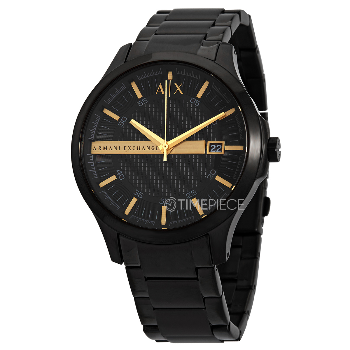 Exchange Quartz Mens Watch Dial AX2413 Black Armani