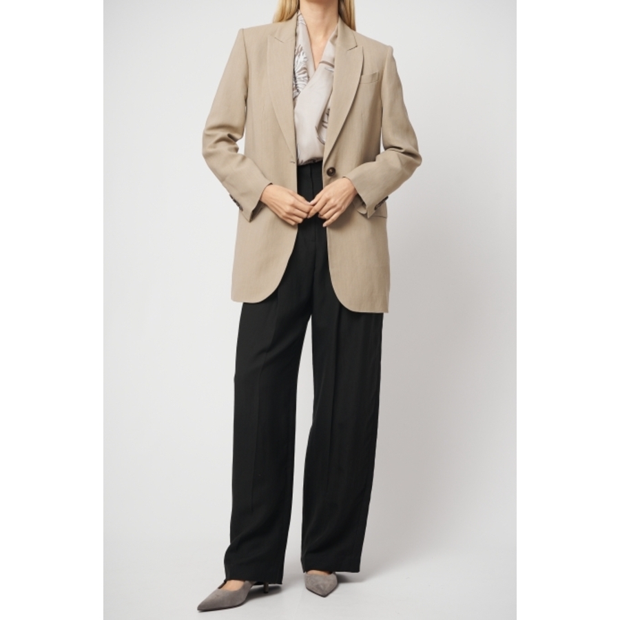 Brunello Cucinelli Wobeige Tailored Linen Jacket