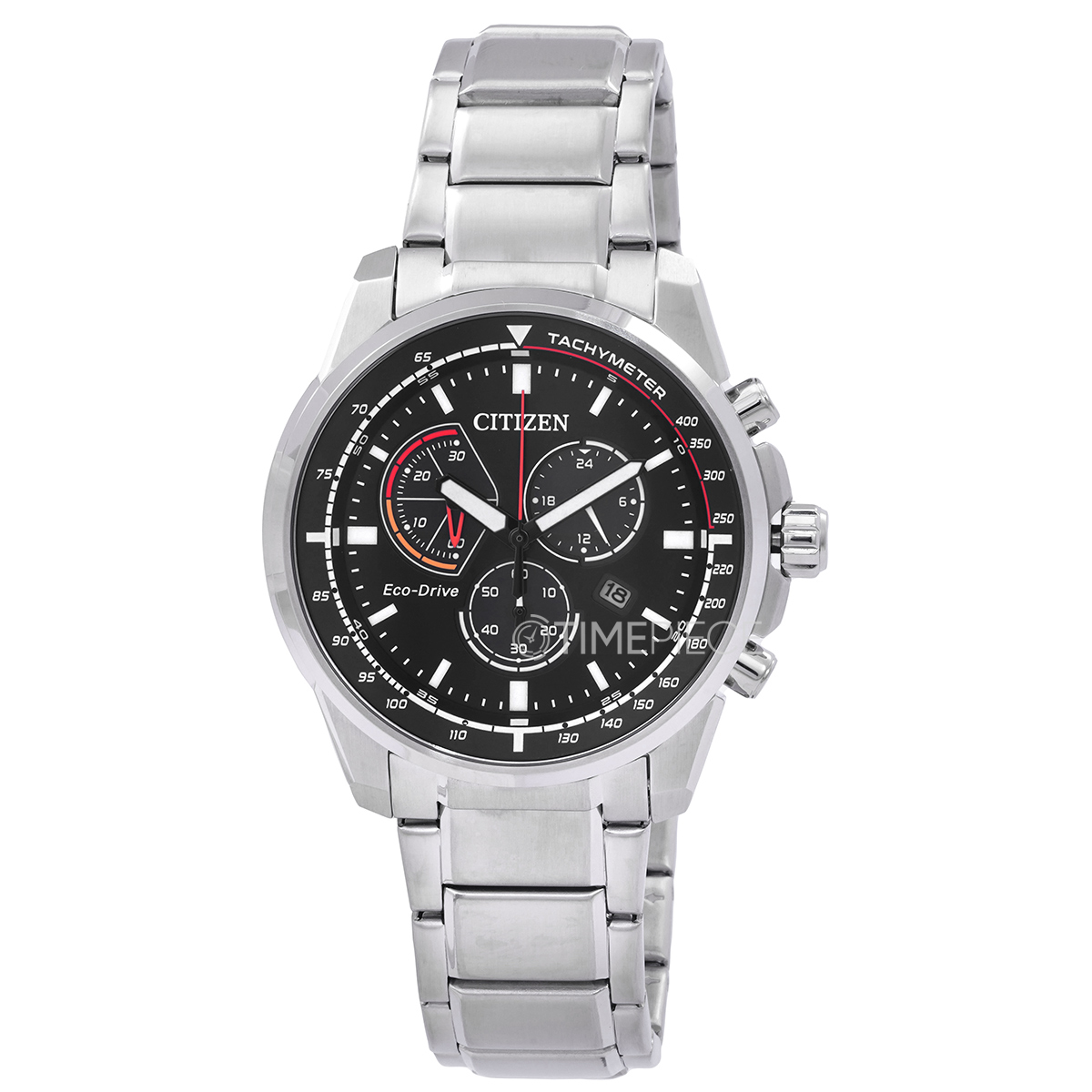 Mens Core Chronograph AT1190-87E Black Dial Watch Citizen