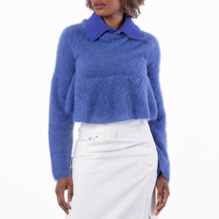 Loewe Polo Sweater In Mohair Blend