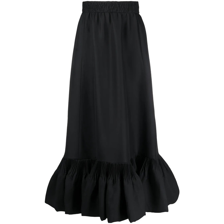 Valentino Garavani Peplum Hem Skirt