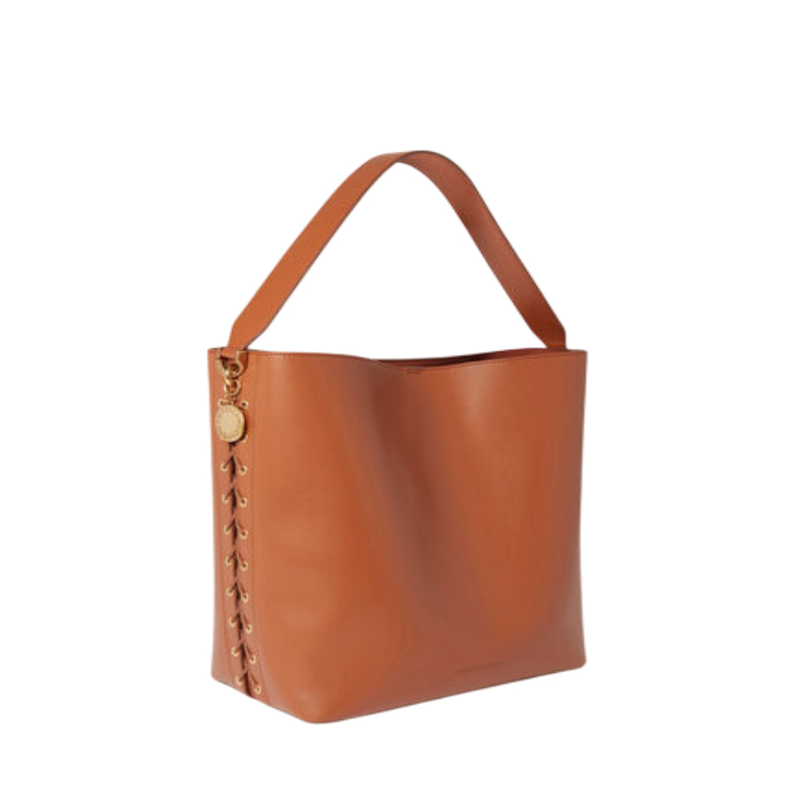 Stella Mccartney Frayme Faux-Leather Tote Bag