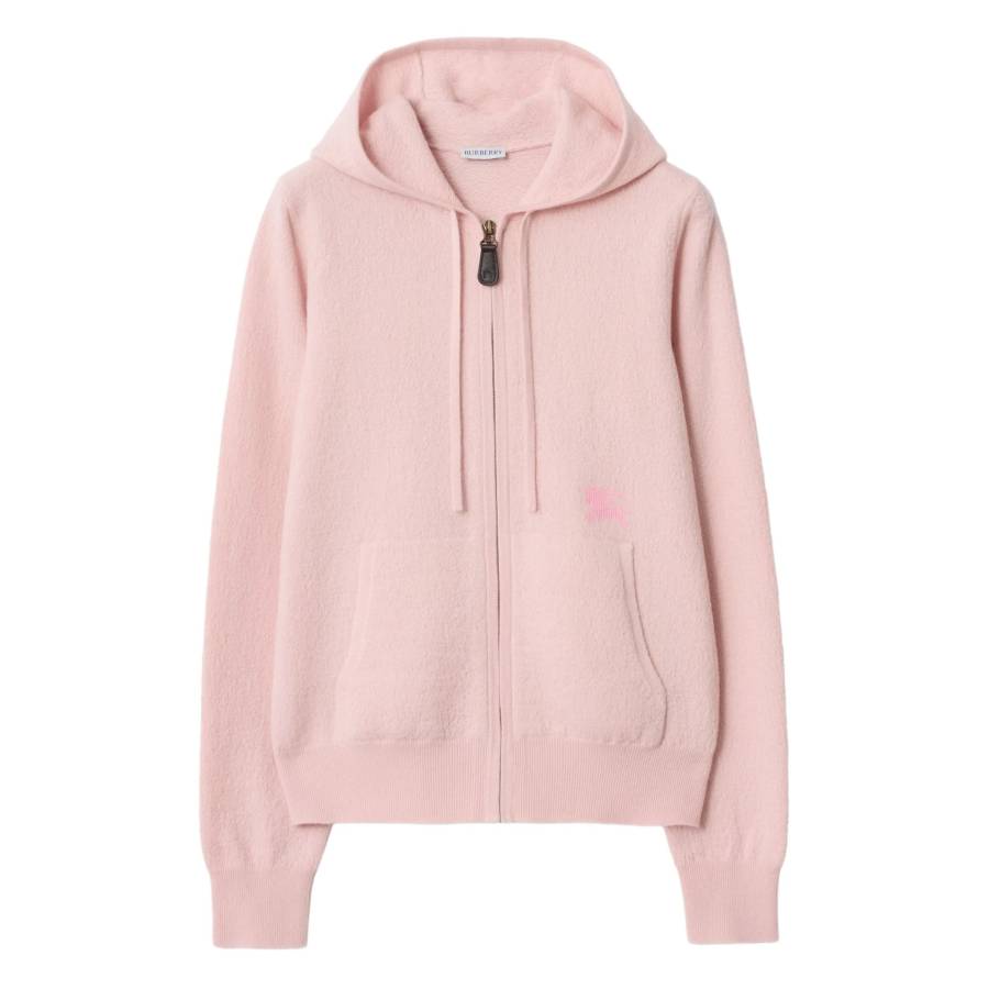 Burberry EKD Knight Stamp Zip Hoodie, Size Small