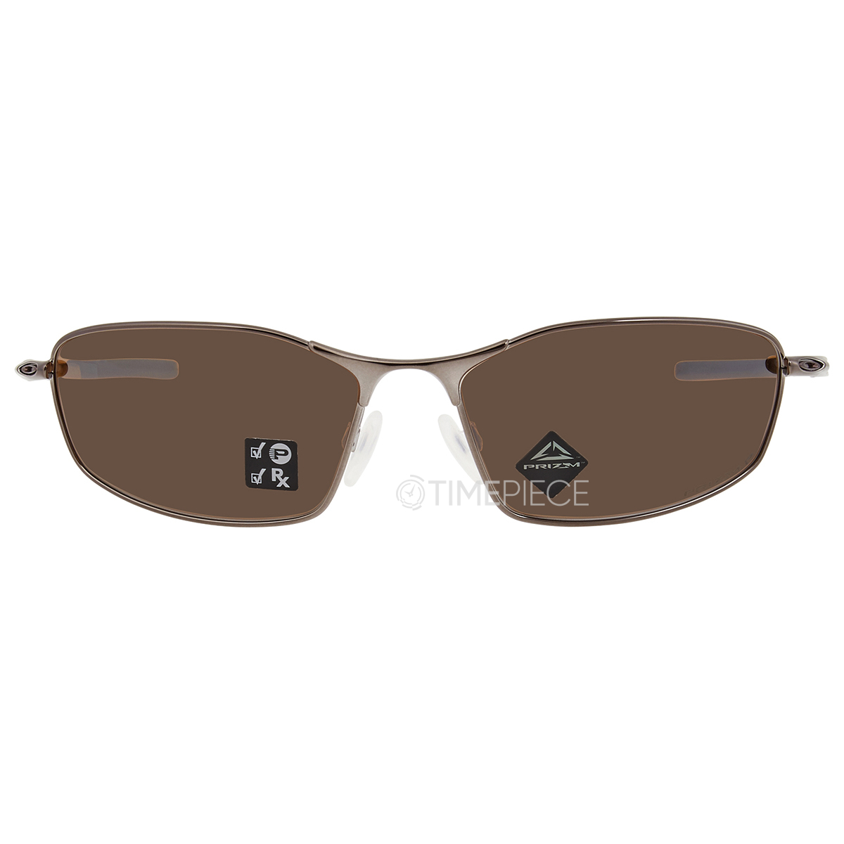 Oakley Whisker Brown Oval Mens Sunglasses OO4141 414105 60