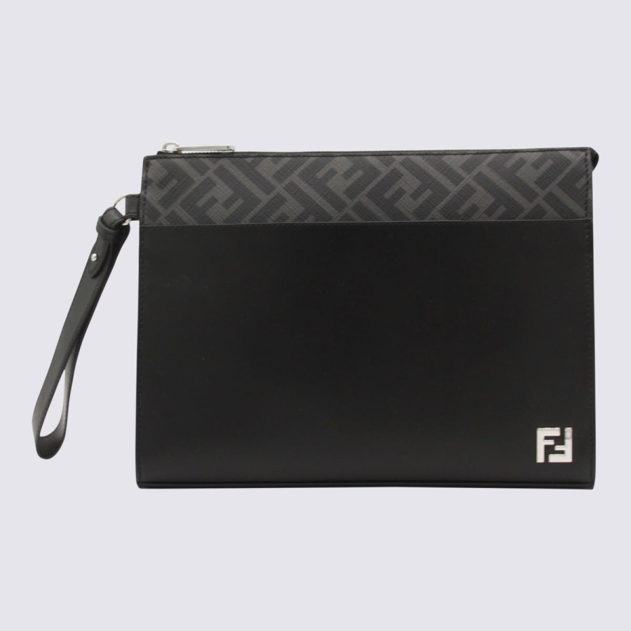 Fendi FF Squared Clutch