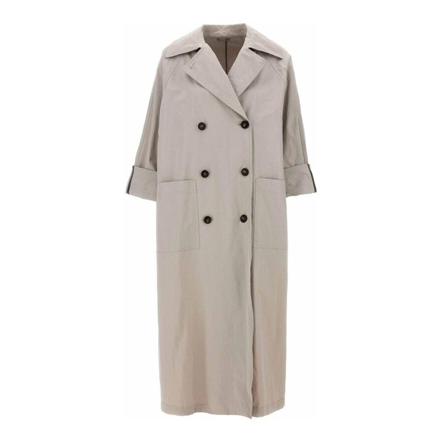 Brunello Cucinelli Light Beige Oversized Coat