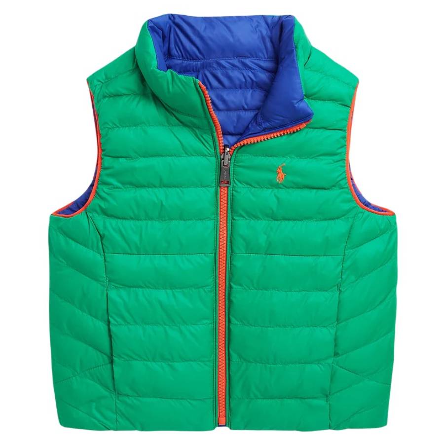 Polo Ralph Lauren Kids Reversible Terra Puffer Vest