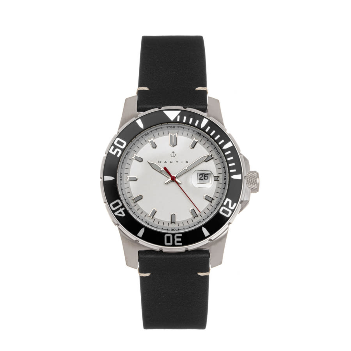 Nautis Dive Pro 200 Quartz White Dial Mens Watch GL1909B
