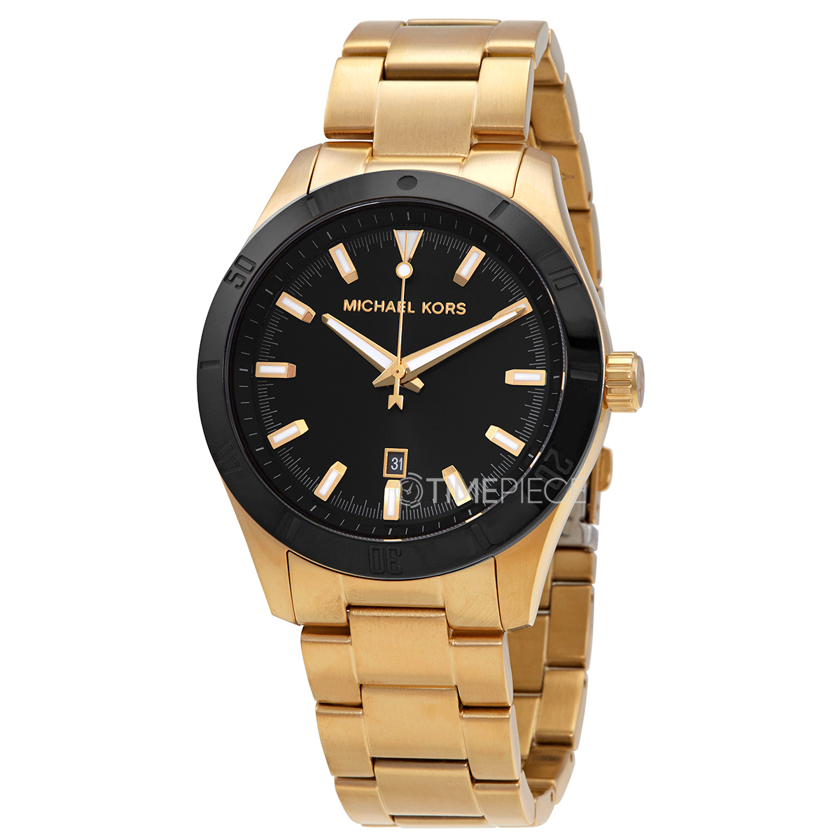 Michael Kors LAYTON Quartz Black Dial Mens Watch MK8816