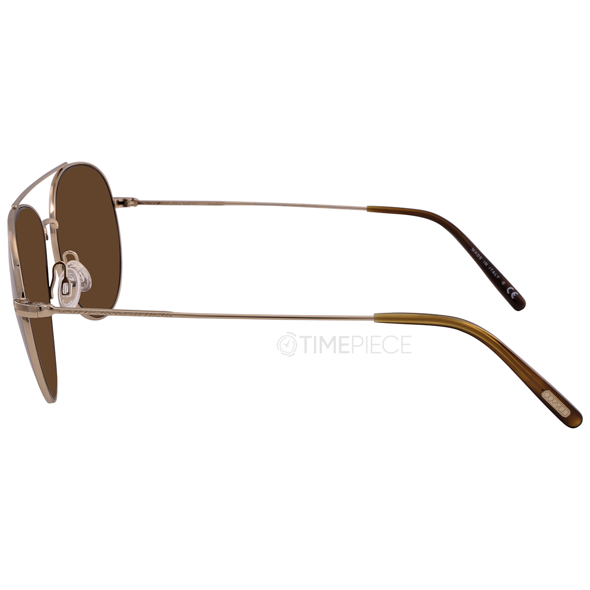 Oliver Peoples Airdale True Brown Pilot Unisex Sunglasses OV1286S 503557 58