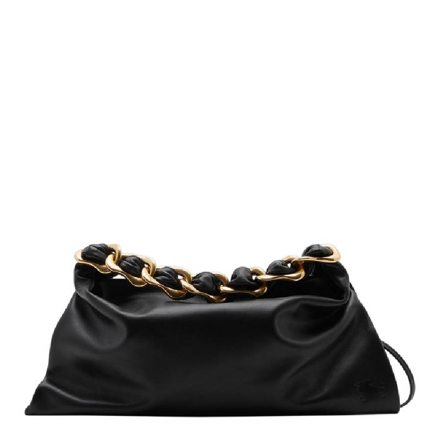 Burberry Small Swan Smooth Leather Shoulder Bag