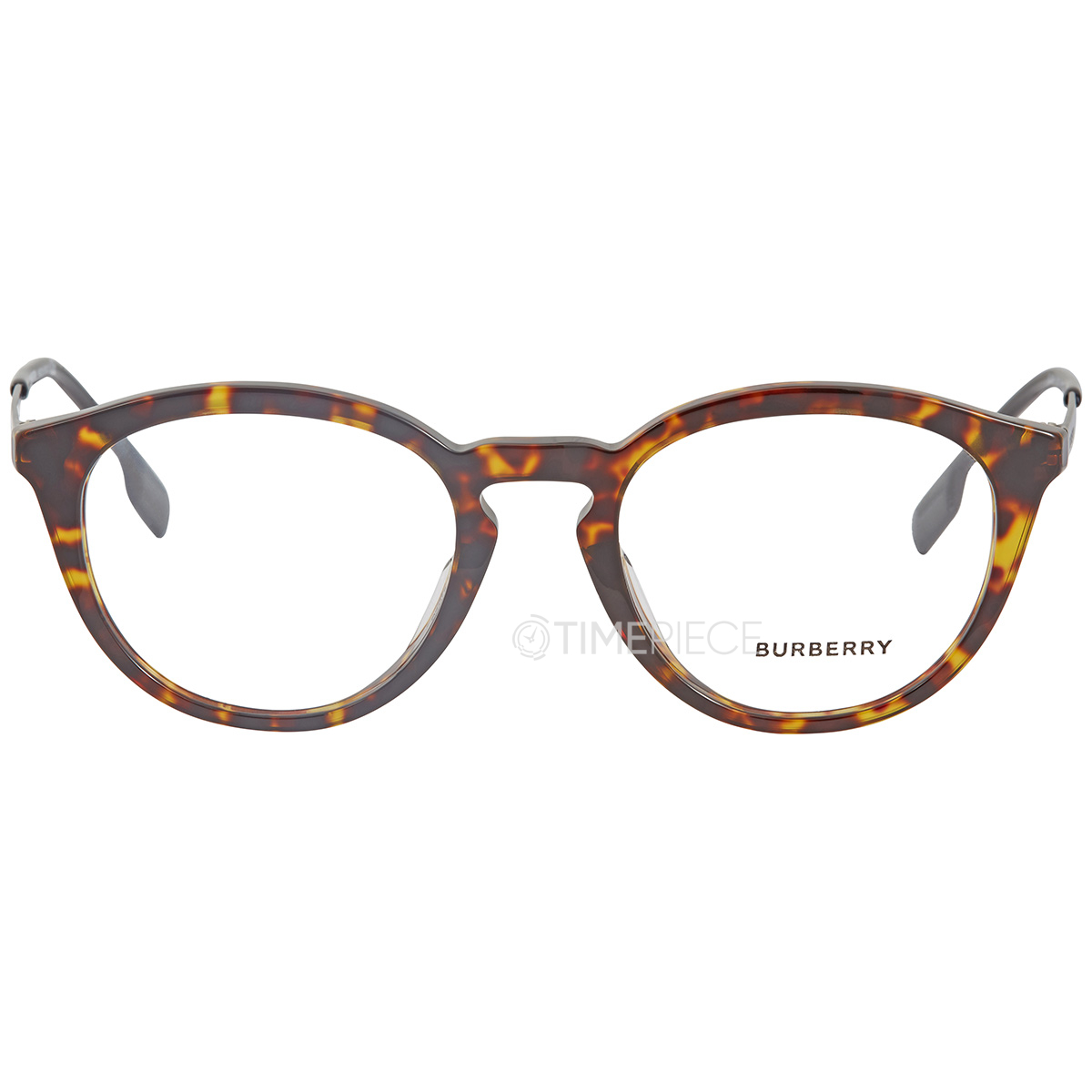 Burberry Unisex Tortoise Round Eyeglass Frames BE2321F300251
