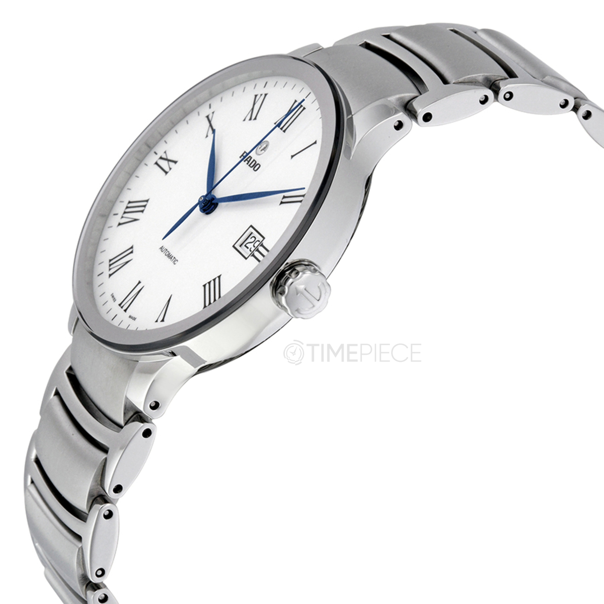 Rado Centrix Automatic White Dial Mens Stainless Steel Watch