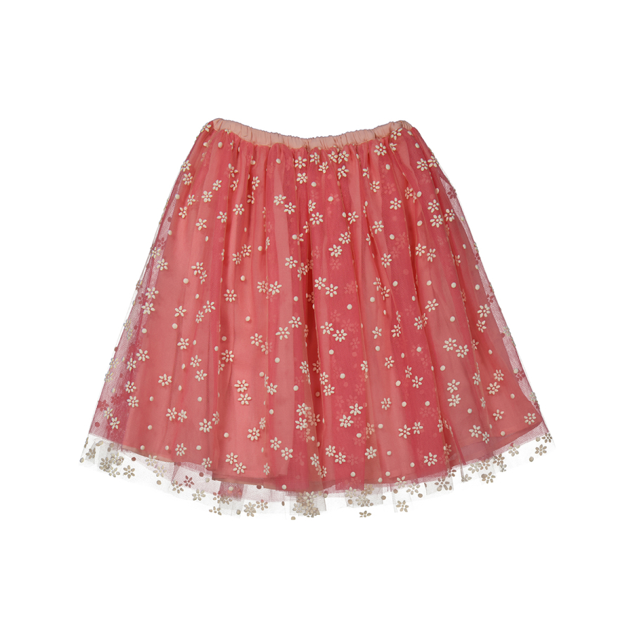 Bonton Kids Rose Bardot Tutu Tille Skirt