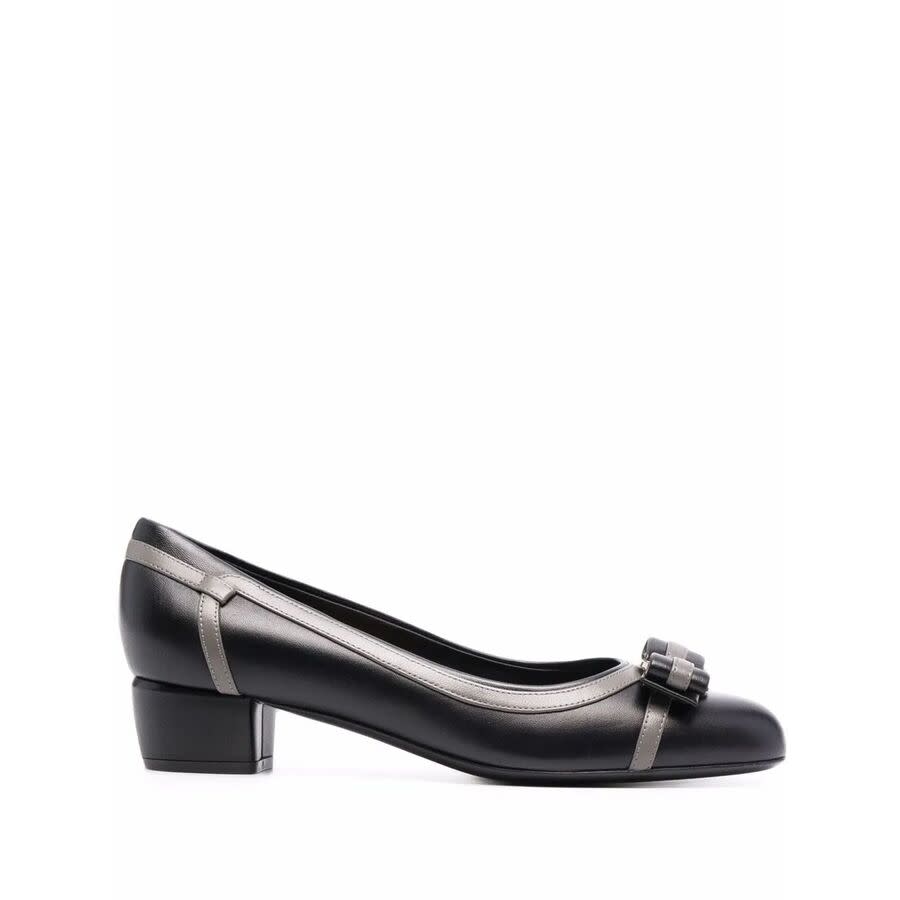 Ferragamo Womens Black Pumps Heels