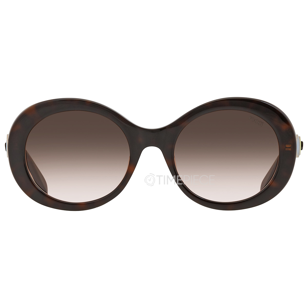 Emilio Pucci Brown Sunglasses