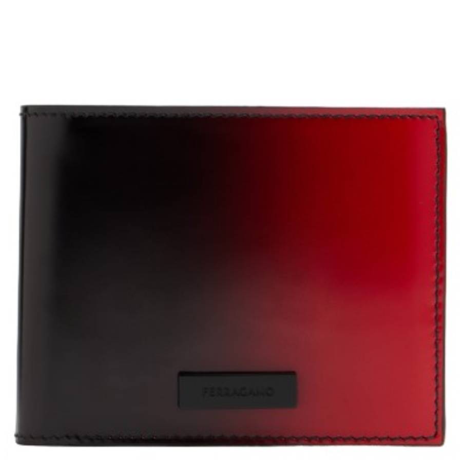 Ferragamo Gradient Bi-Fold Leather Wallet