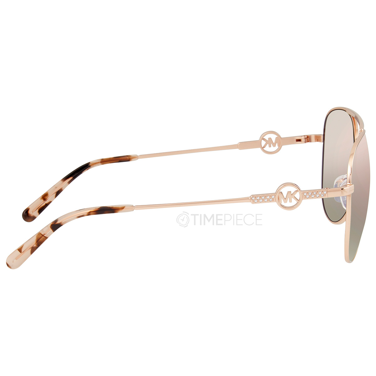 MICHAEL KORS MK1101B 101413 Light Gold Pilot 60 mm Women's Sunglasses