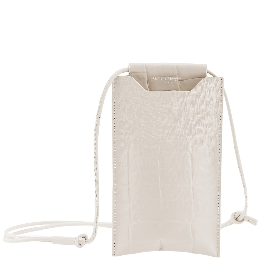 Maison Margiela Croco Embossed Phone Pouch