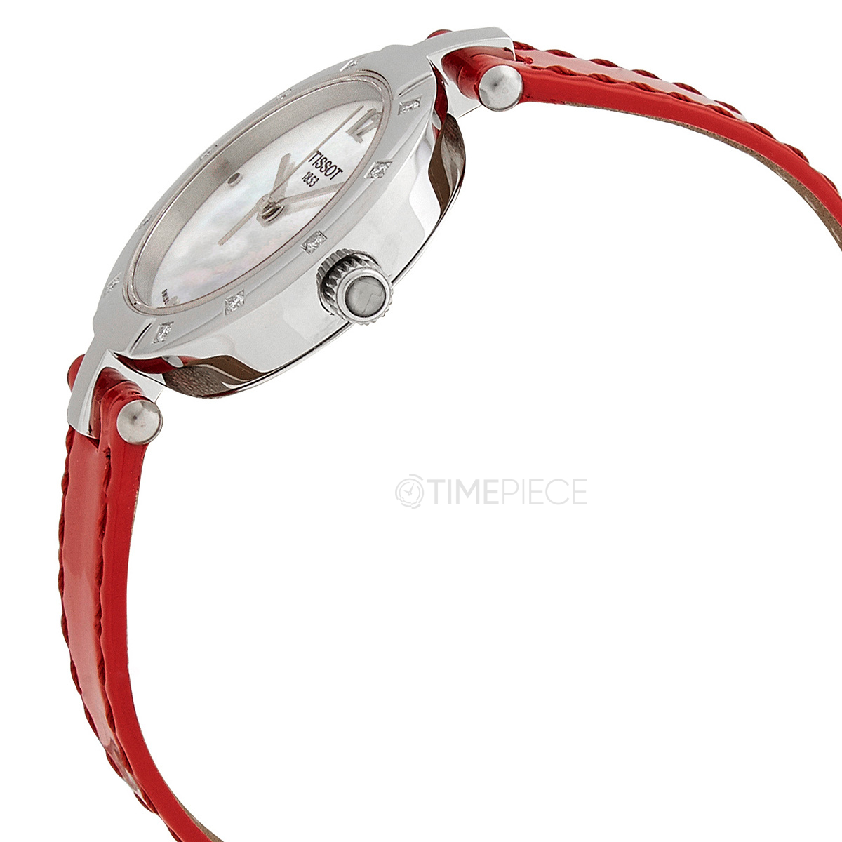 Tissot ladies watch red strap top