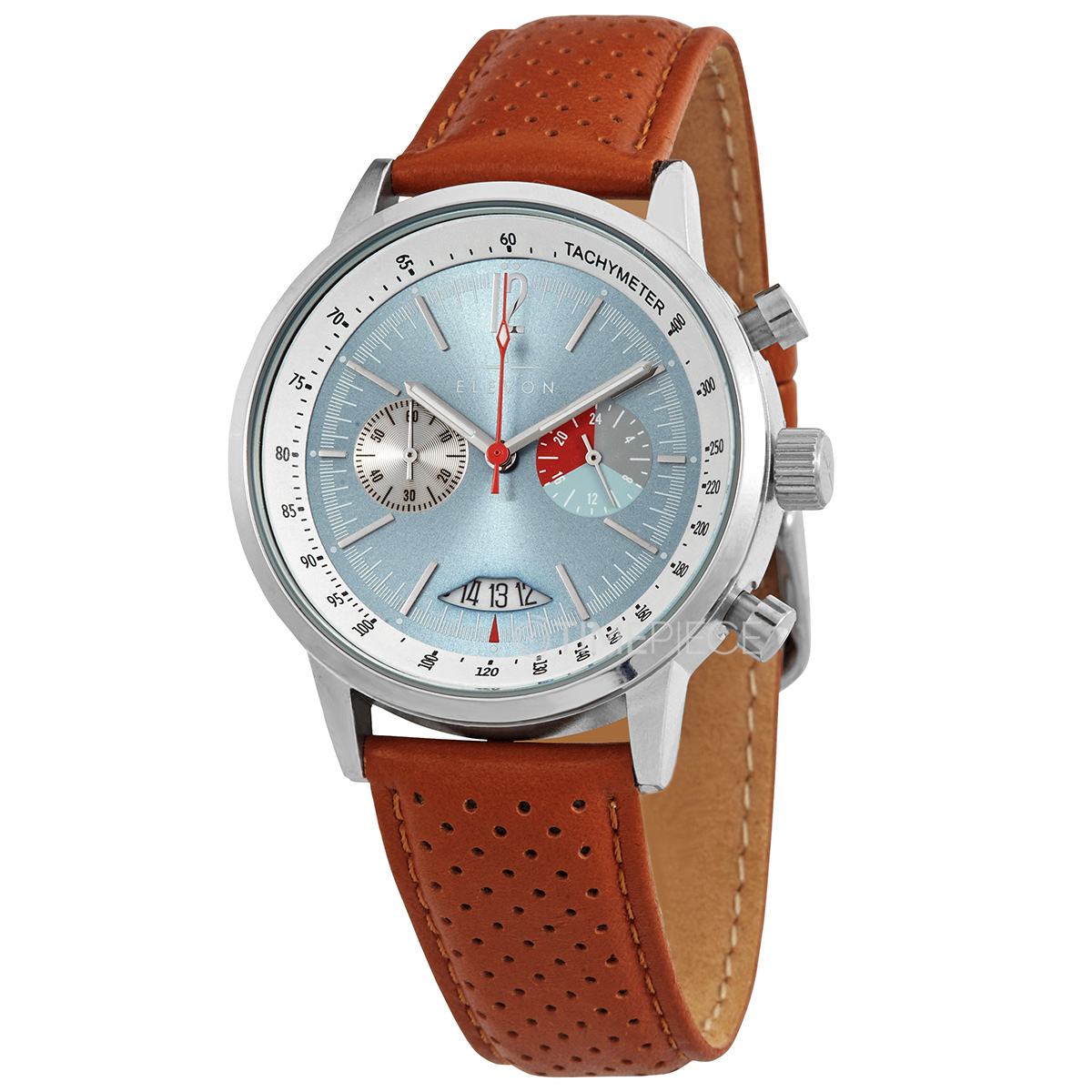 Elevon Torque Chronograph Quartz Blue Dial Mens Watch ELE125 1