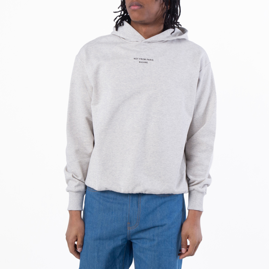 Drole De Monsieur Men's Slogan Drawstring Hoodie