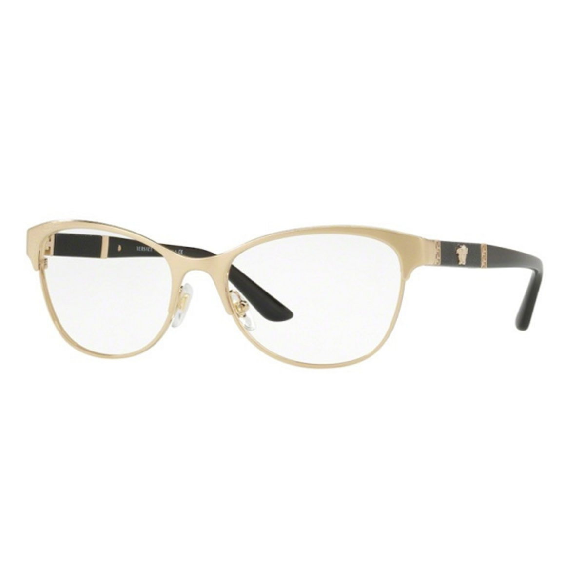 Versace Ladies Gold Tone Oval Eyeglass Frames VE1233Q133953