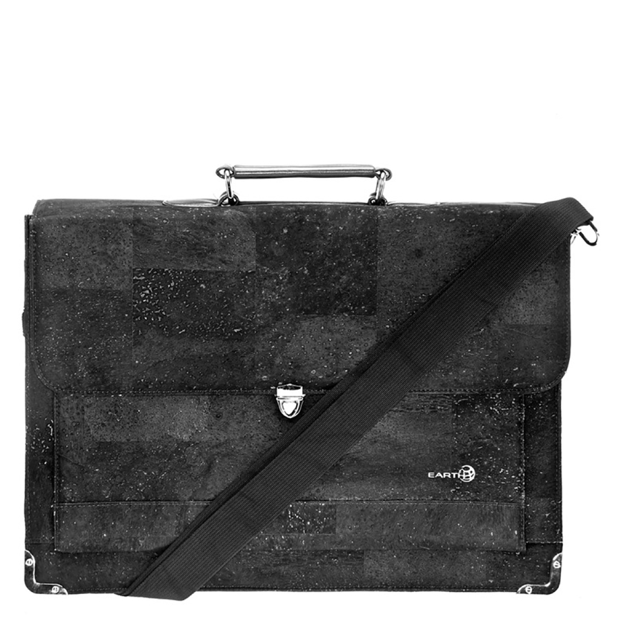 Earth Wood Goods Cork Men's Faro Briefcase