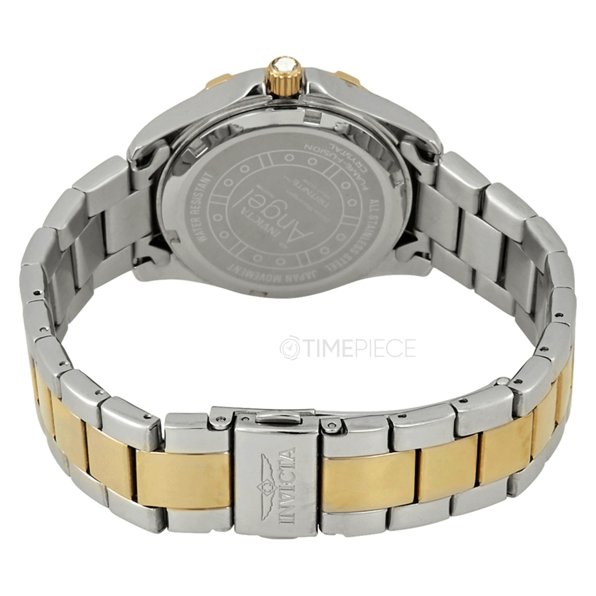 Invicta Angel Silver Dial Two-Tone Ladies Watch 21418