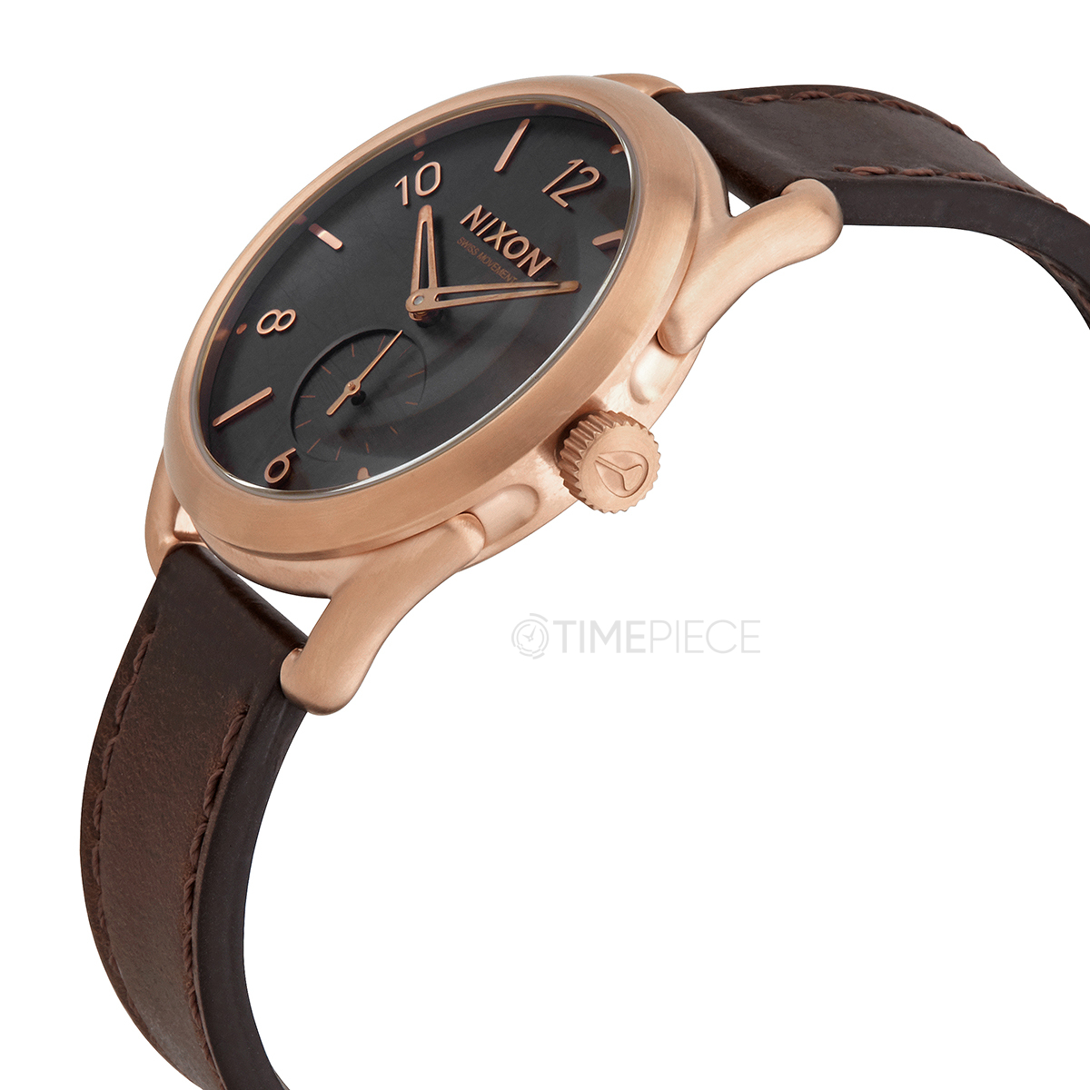 Nixon A4591890 C39 Leather Mens Quartz Watch