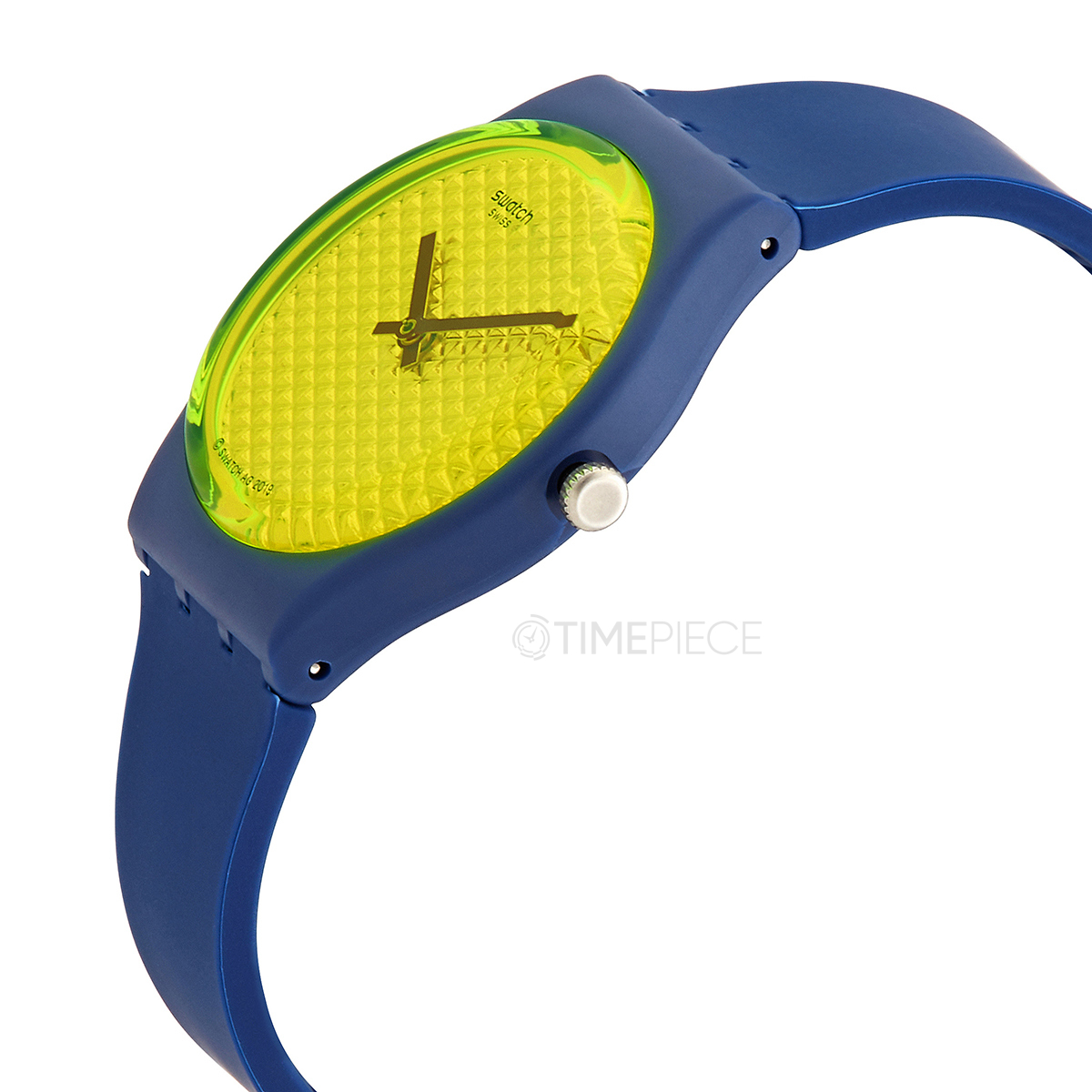 Swatch Urbaholic YellowPusher Quartz Yellow Dial Unisex Watch GN266