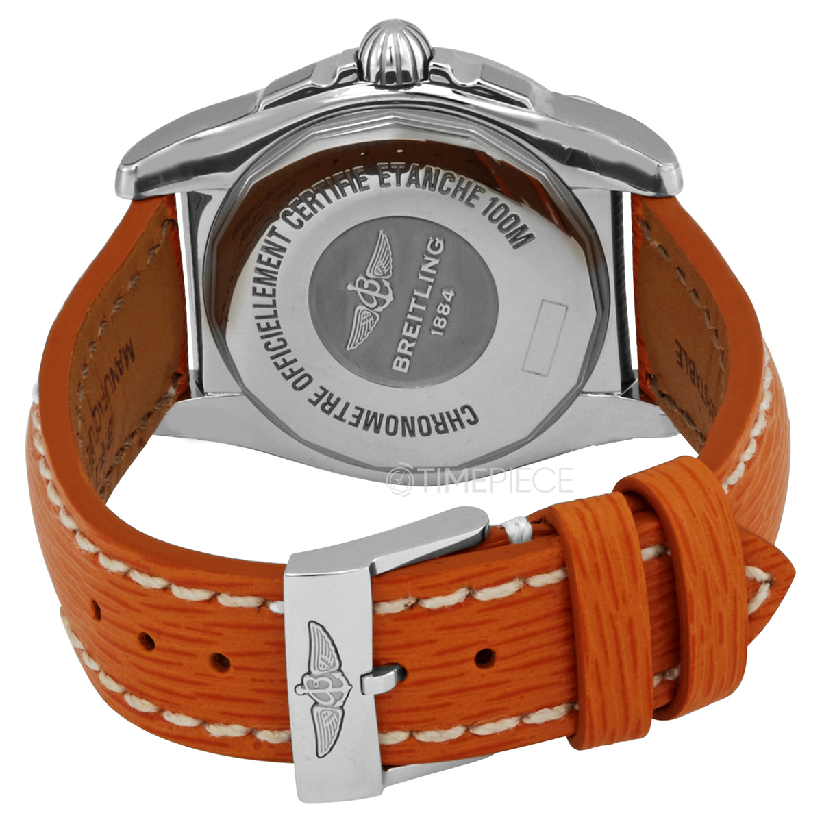 Breitling Galactic 36 Automatic Silver Dial Watch A37330121G1X1