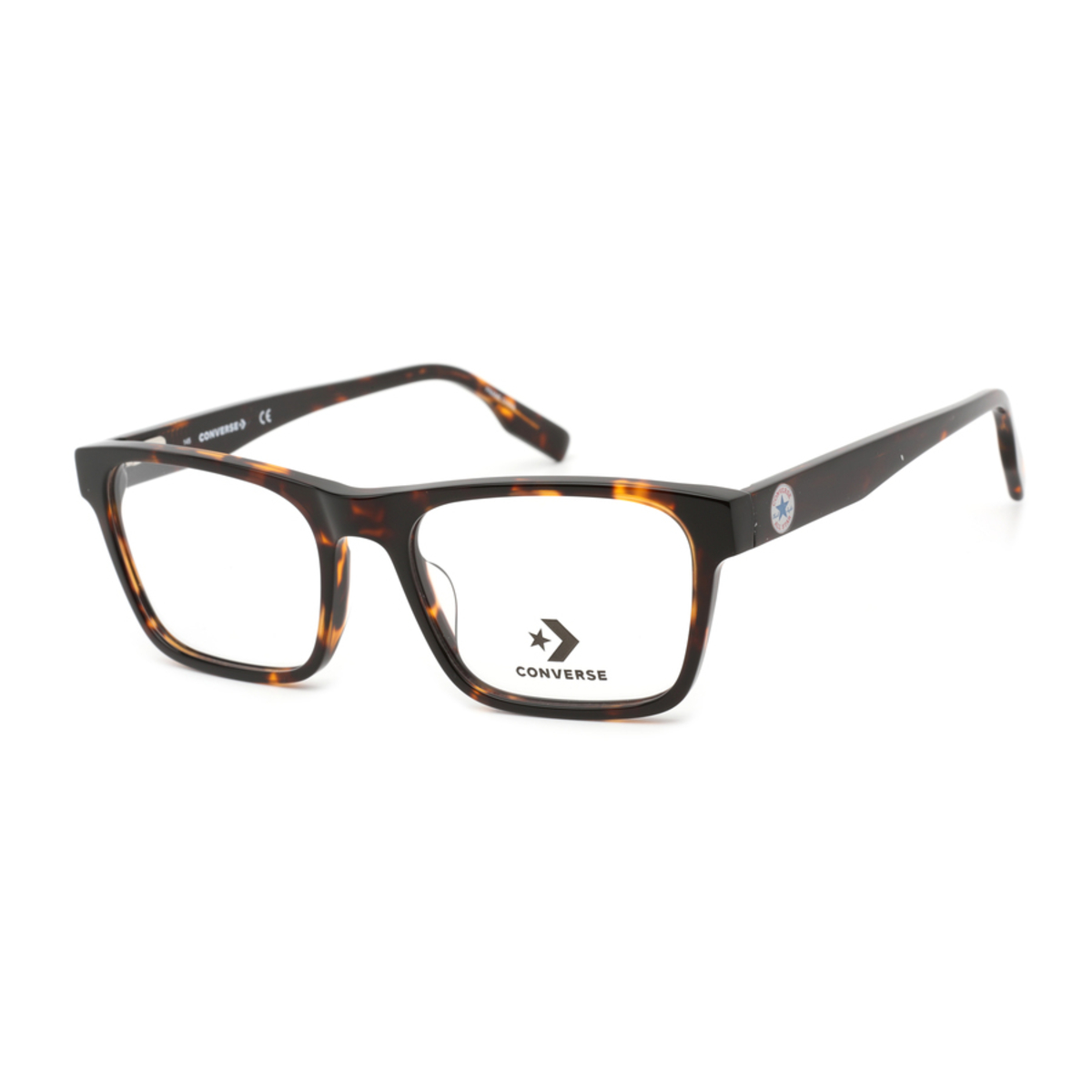 Converse Mens Tortoise Rectangular Eyeglass Frames CV500023954