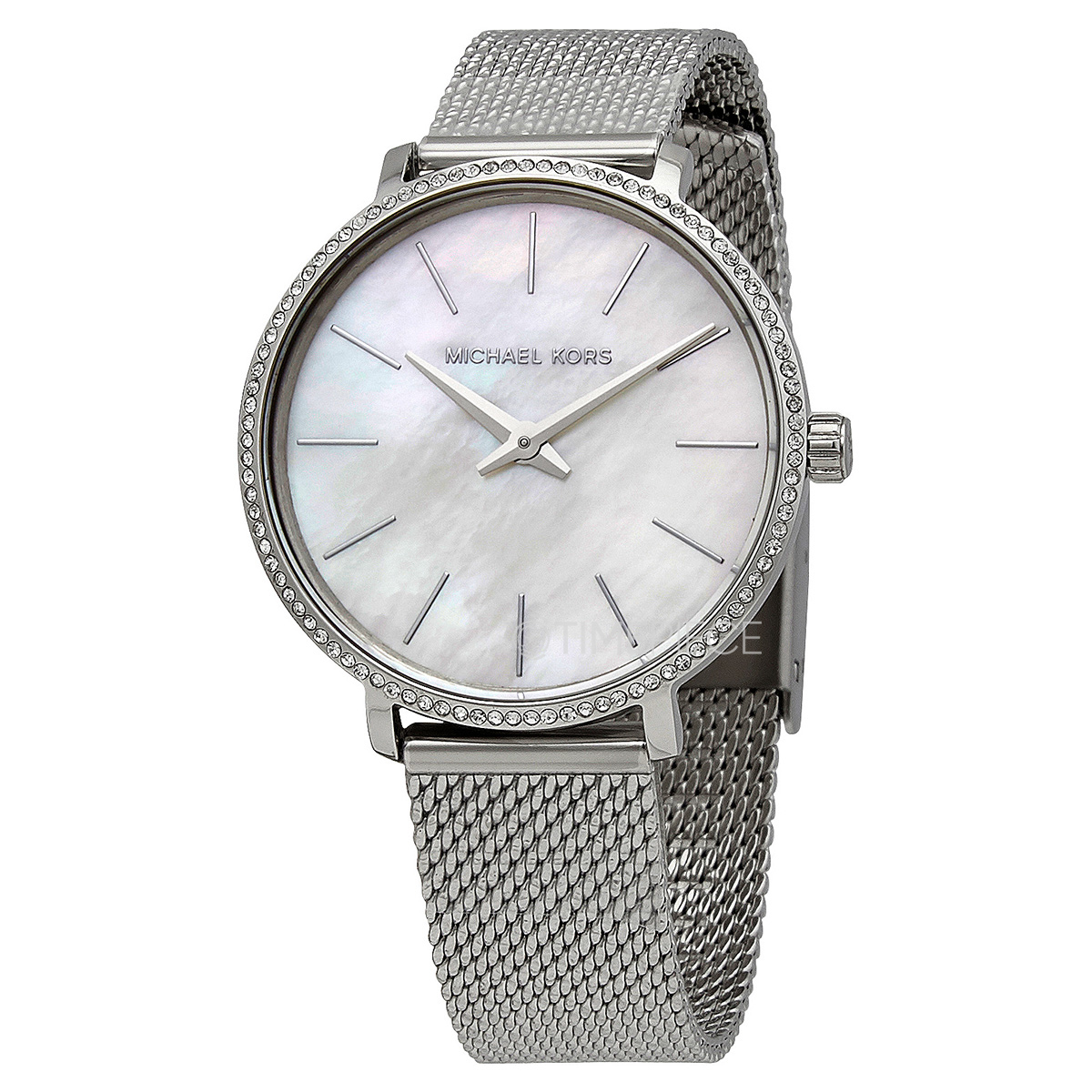 Michael Kors Pyper Quartz Crystal Mother of Pearl Dial Ladies