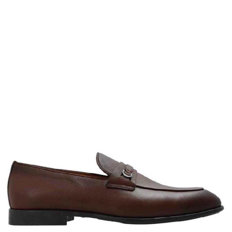 Ferragamo Gancini Ornament Moccasin