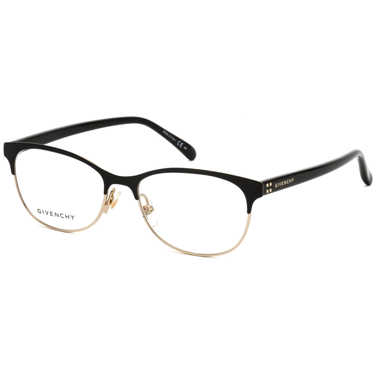 Givenchy Ladies Black Square Eyeglass Frames GV010402M20054