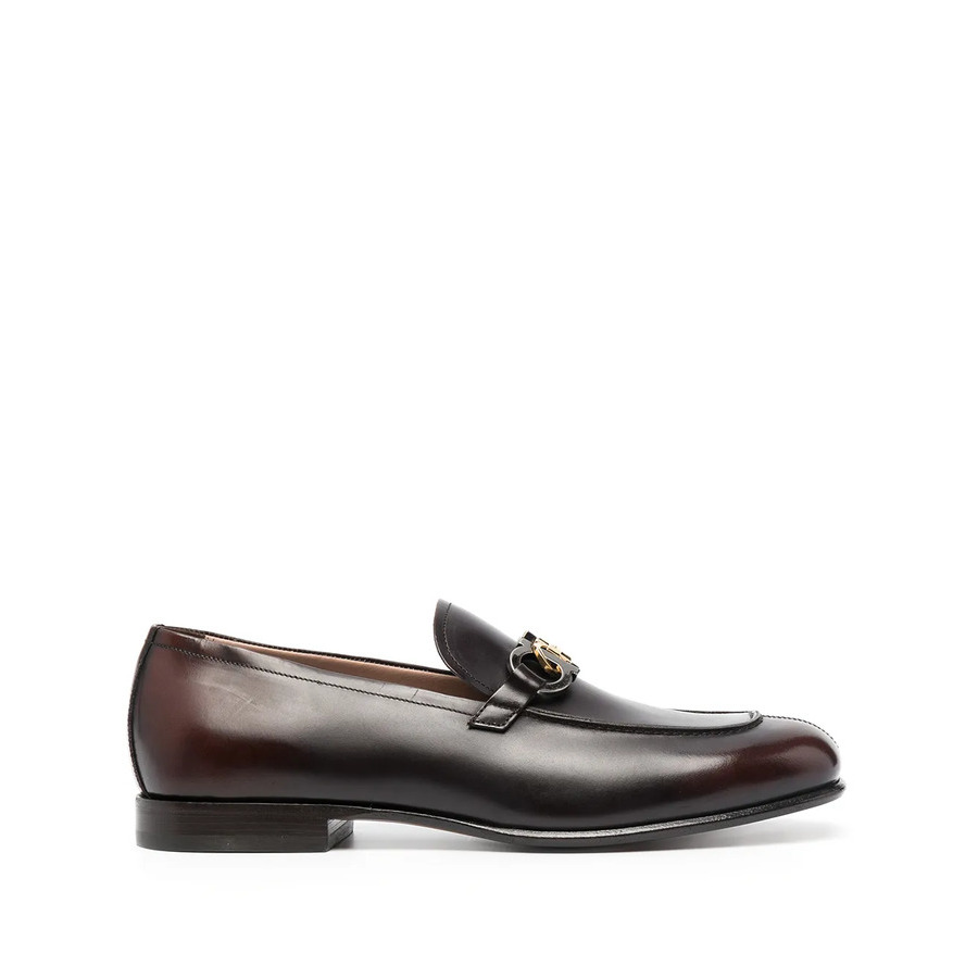 Ferragamo Mens Black Loafer Loafers
