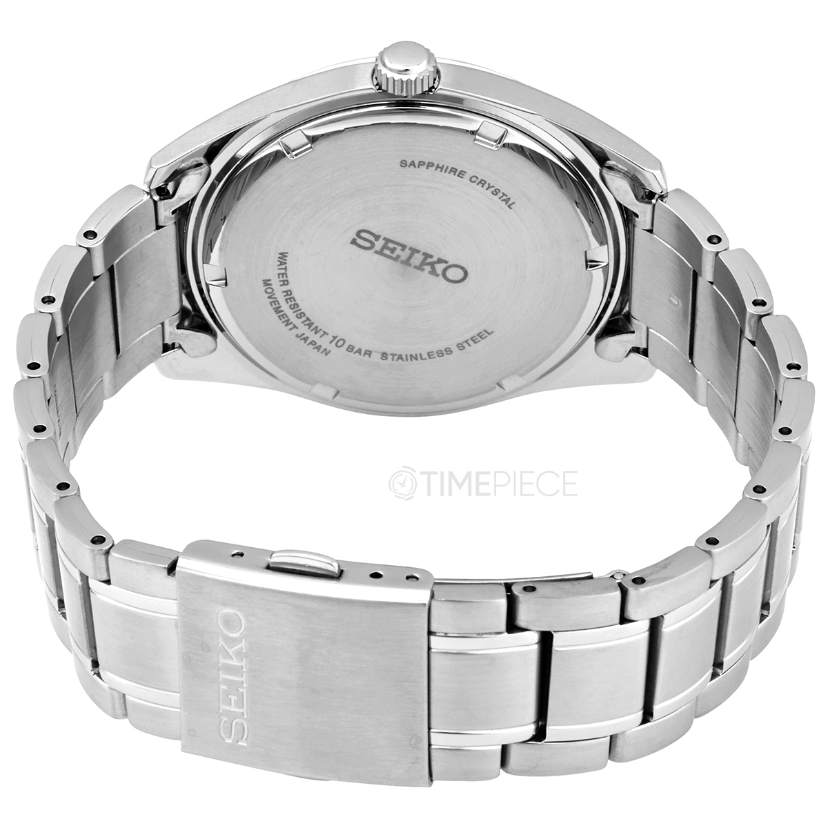 hvile rigdom skarpt Seiko Essentials Quartz Silver Dial Mens Watch SUR307