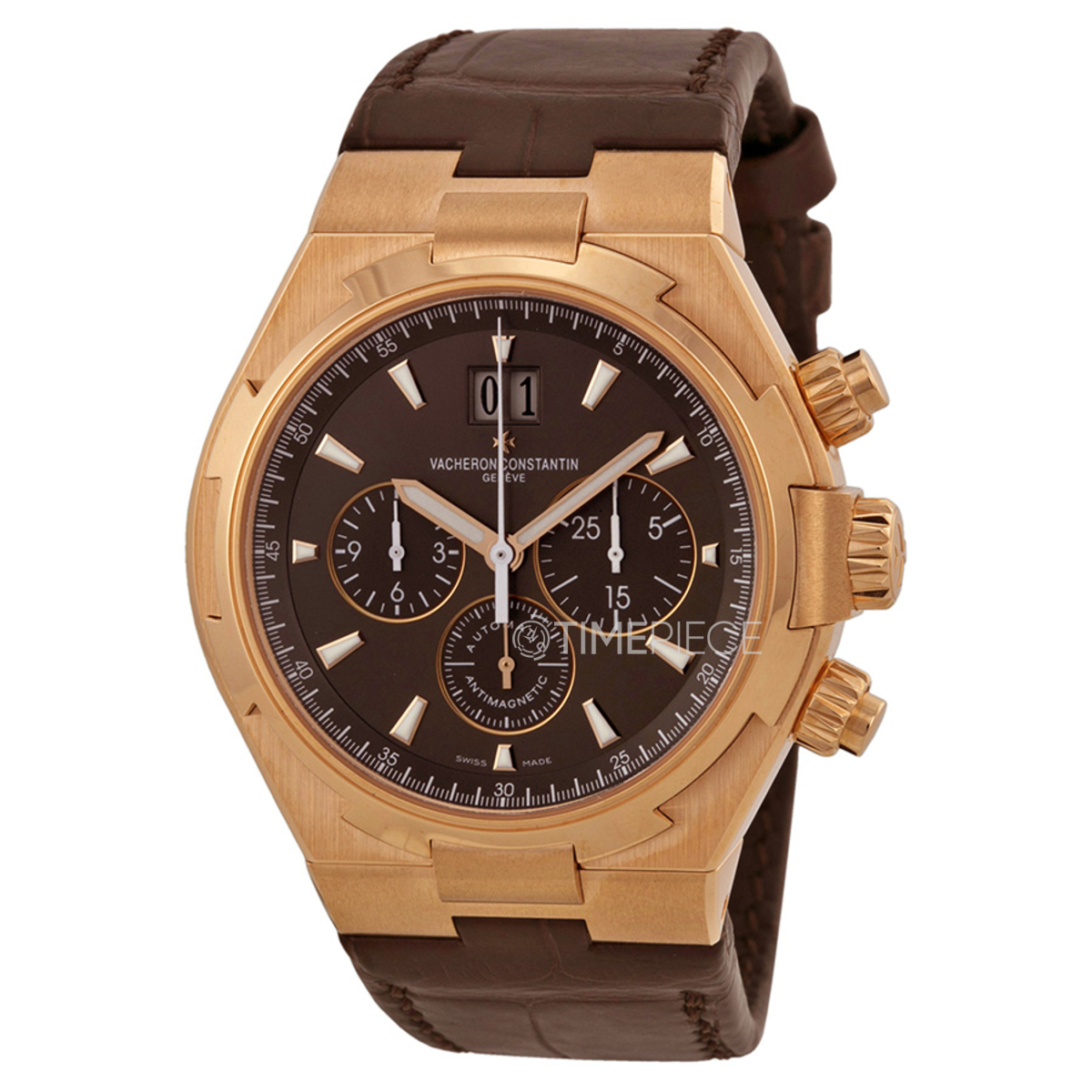 Vacheron Constantin 18K Yellow Gold Overseas 49150 Chronograph