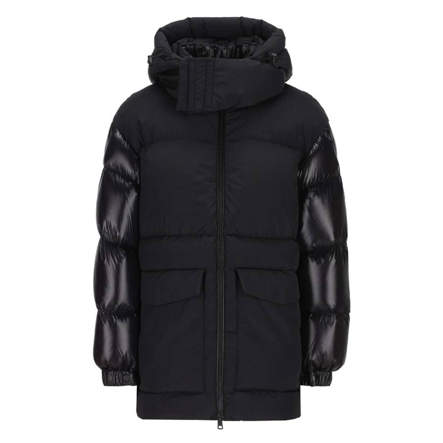Black Bressay Down Puffer Jacket