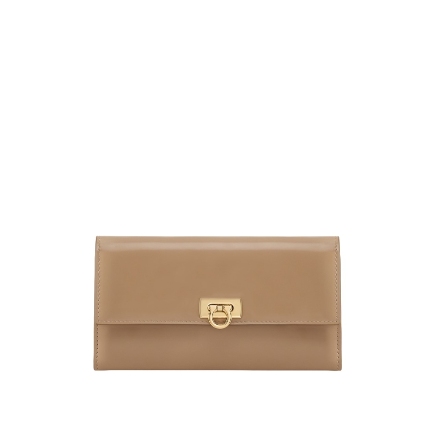 Ferragamo Wanda Continental Wallet.
