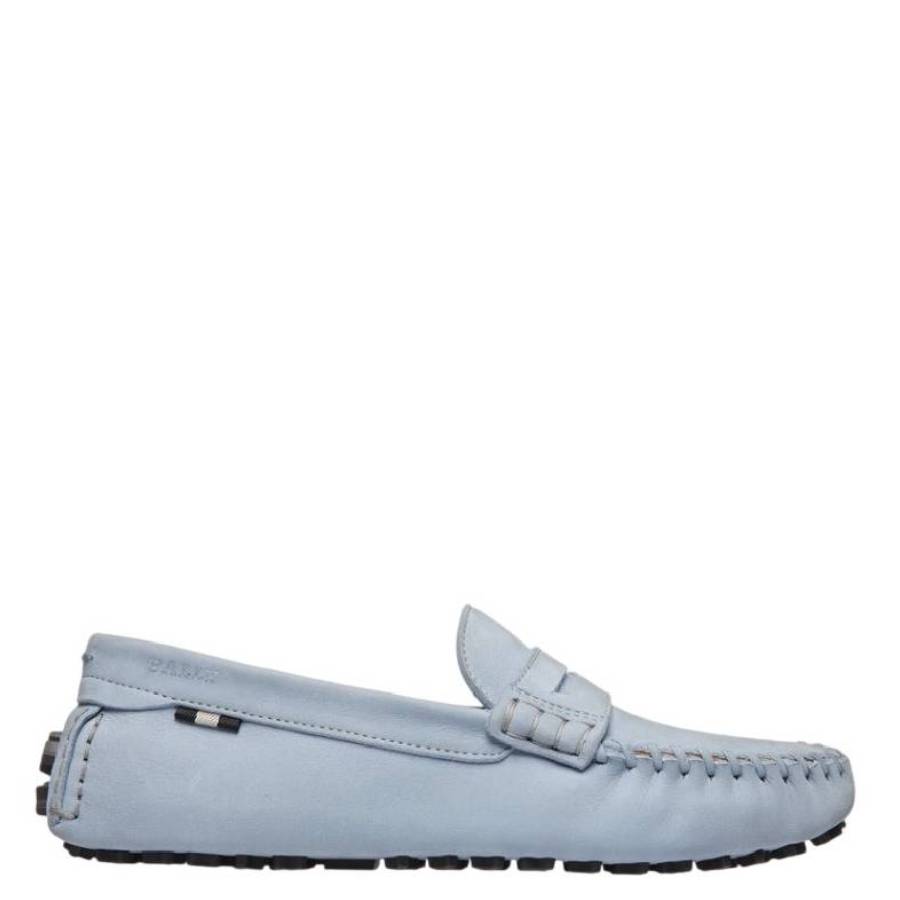 Bally Lamby Calf Nubuk Driving Shoes, Brand Size 40 ( US Size 9.5 )