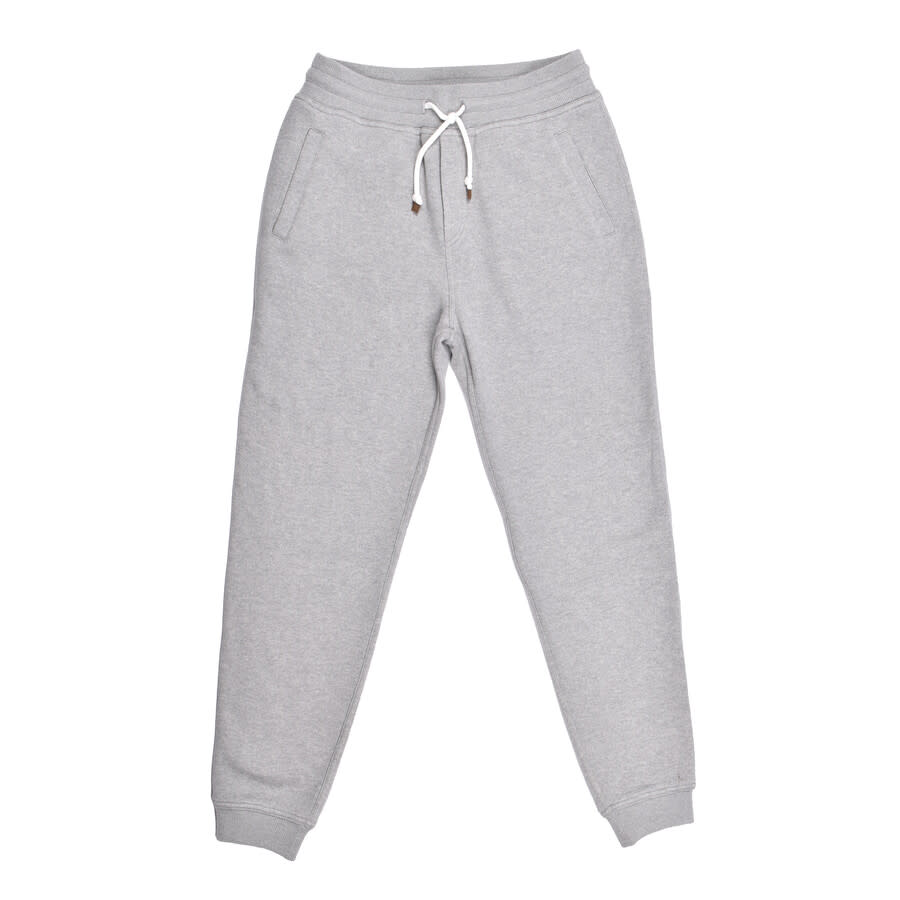 Brunello Cucinelli Gray Wool Blend Jogger Pants