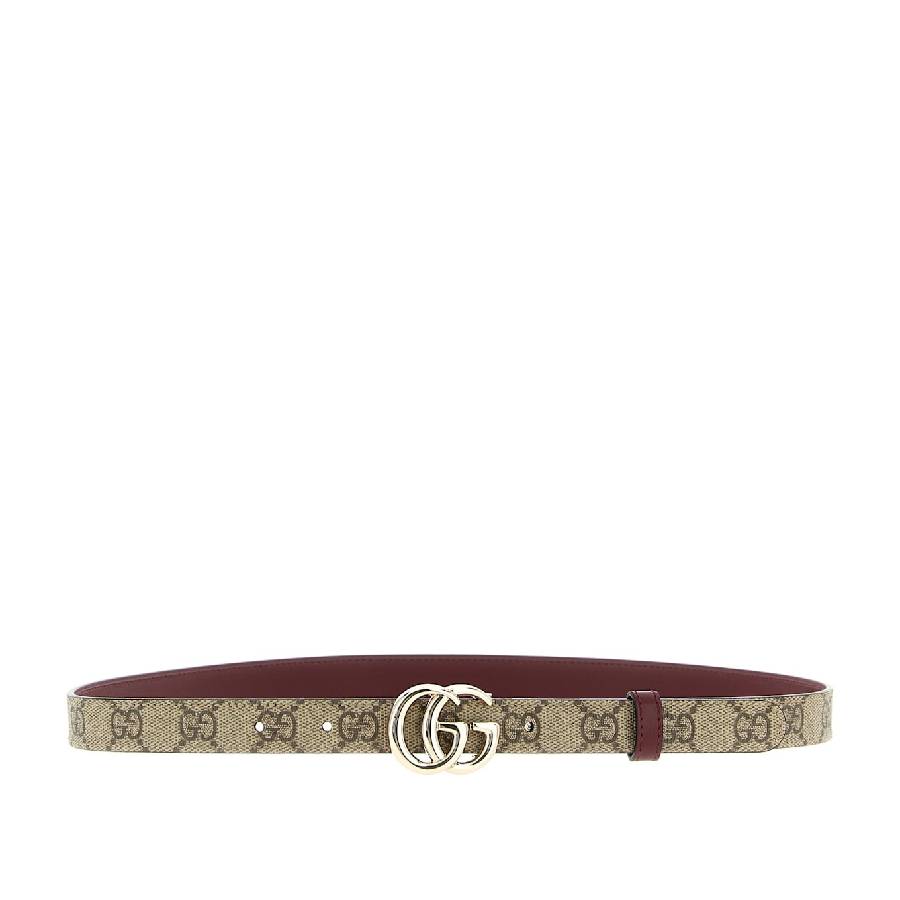 Gucci GG Marmont Reversible Thin Belt, Size 95