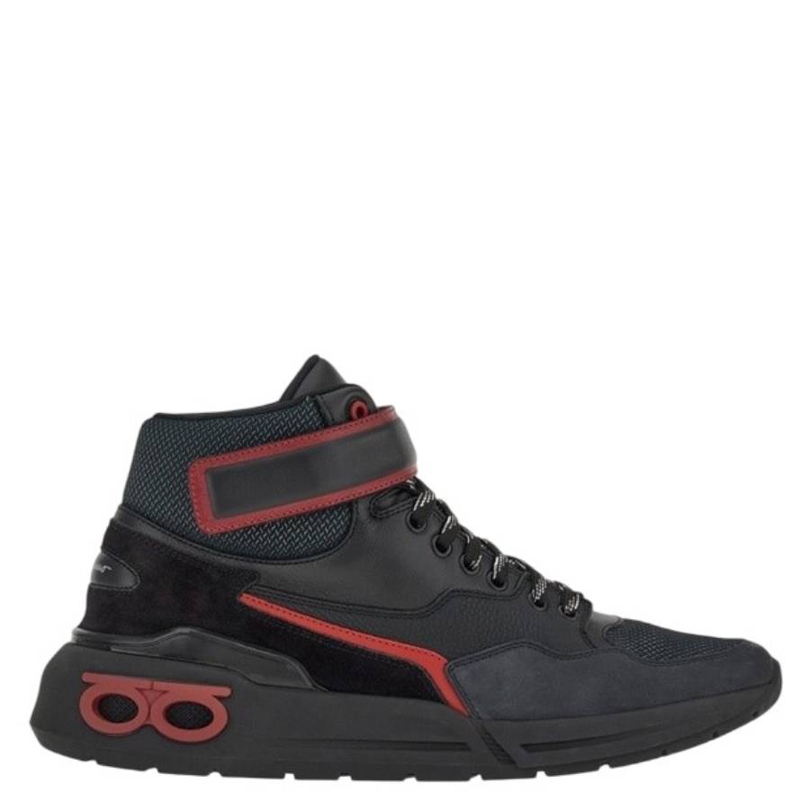 Ferragamo Cosma High-Top Sneakers