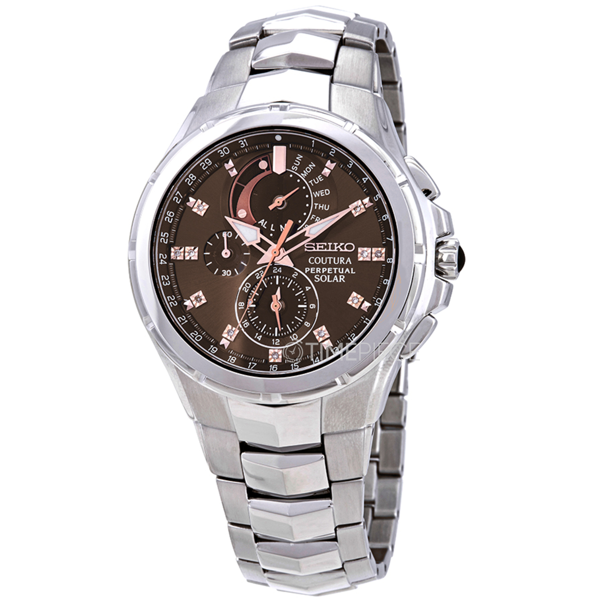 Seiko SSC561 Coutura Mens Chronograph Eco-Drive Watch