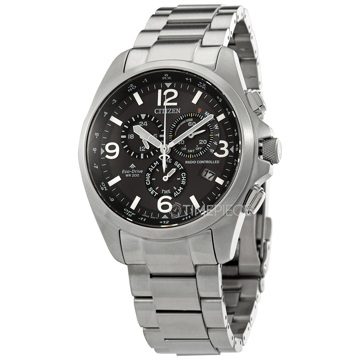 Citizen Chronograph Quartz Black Dial Watch CB5920-86E